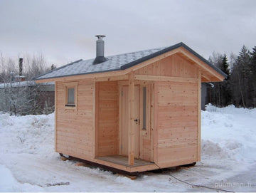 Outdoor/Garden Sauna Cabin 9T Uva Outdoor/Garden Sauna Cabin | Finnmark Sauna