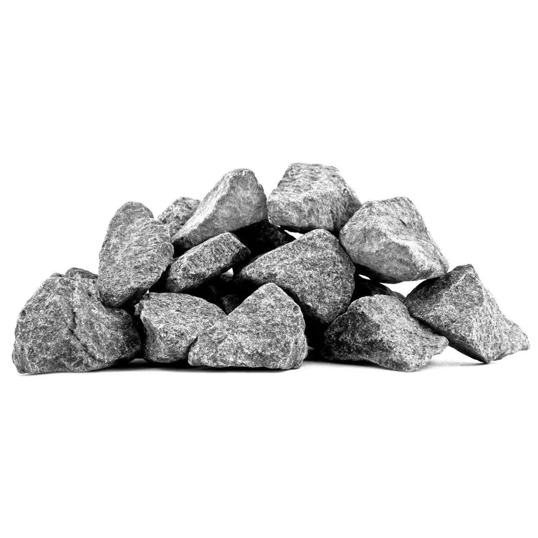 Premium Vulcanite Sauna Stones (<10cm) by Helo | Finnmark Sauna