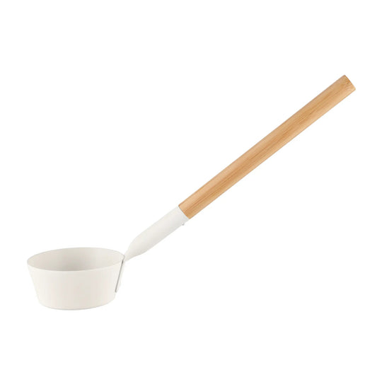 Rento Anodised Aluminium Sauna Ladle in White Sauna Ladle | Finnmark Sauna