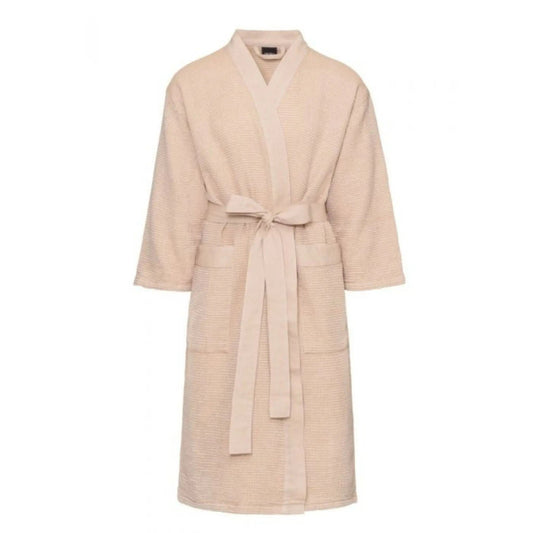 Rento Kenno Bathrobe Recycled Cotton Beige Sauna Robes & Dressing Gowns | Finnmark Sauna