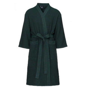 Rento Kenno Bathrobe Recycled Cotton Dark Green