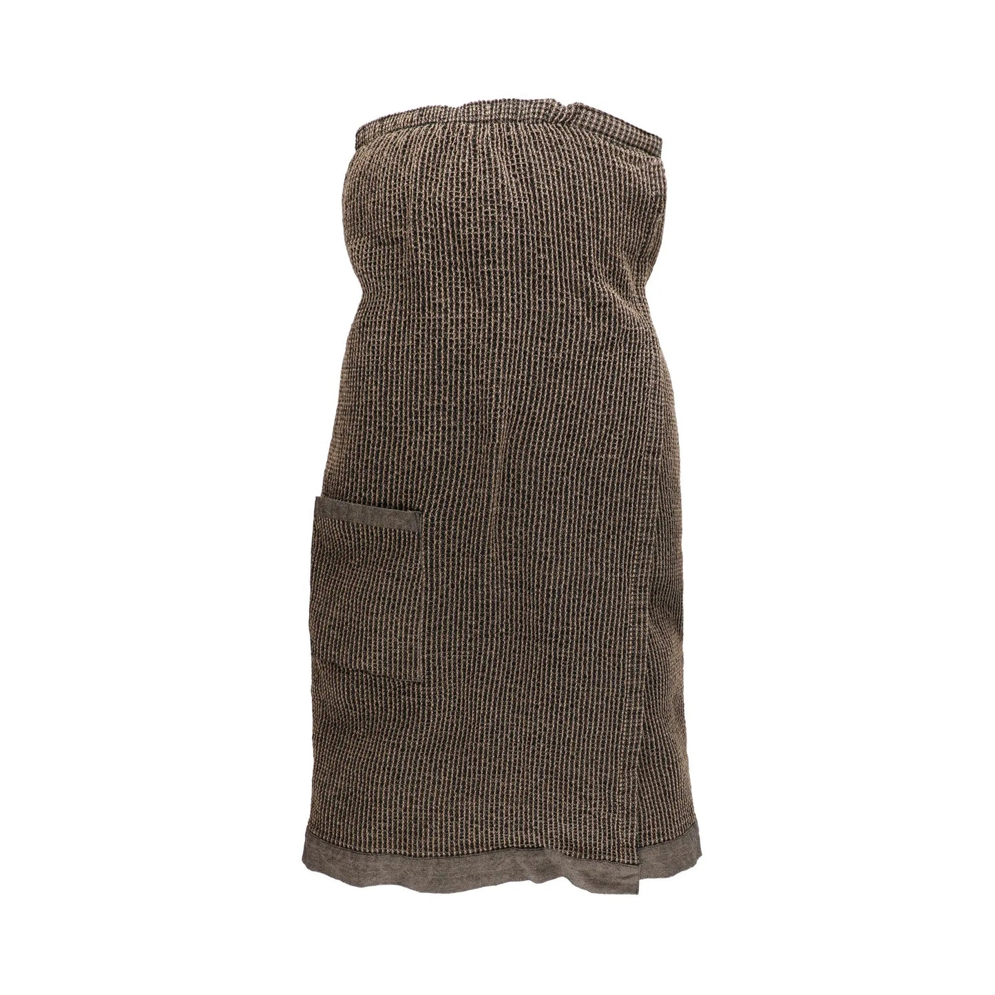 Rento Kenno Sarong Brown Sauna Towel | Finnmark Sauna
