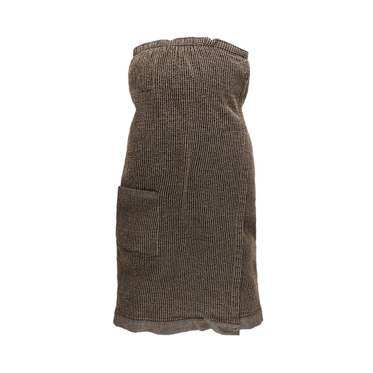 Rento Kenno Sarong Brown Sauna Towel | Finnmark Sauna