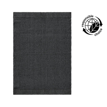 Rento Kenno Towel Grey/Black