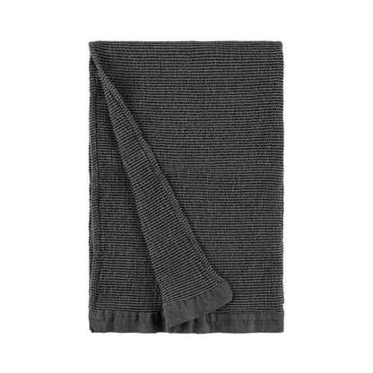 Rento Kenno Towel Grey/Black Sauna Towel | Finnmark Sauna