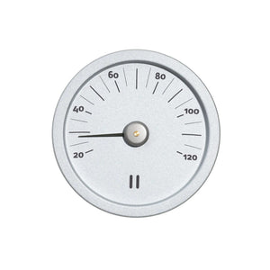 Rento Natural Aluminium Sauna Thermometer