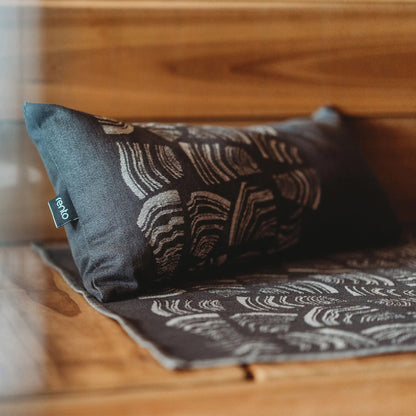 Rento Pino Sauna Pillow Black Sauna Pillow | Finnmark Sauna