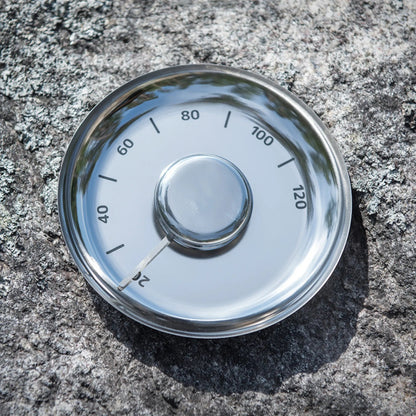 Rento Stainless Steel Sauna Thermometer Sauna Thermometer | Finnmark Sauna