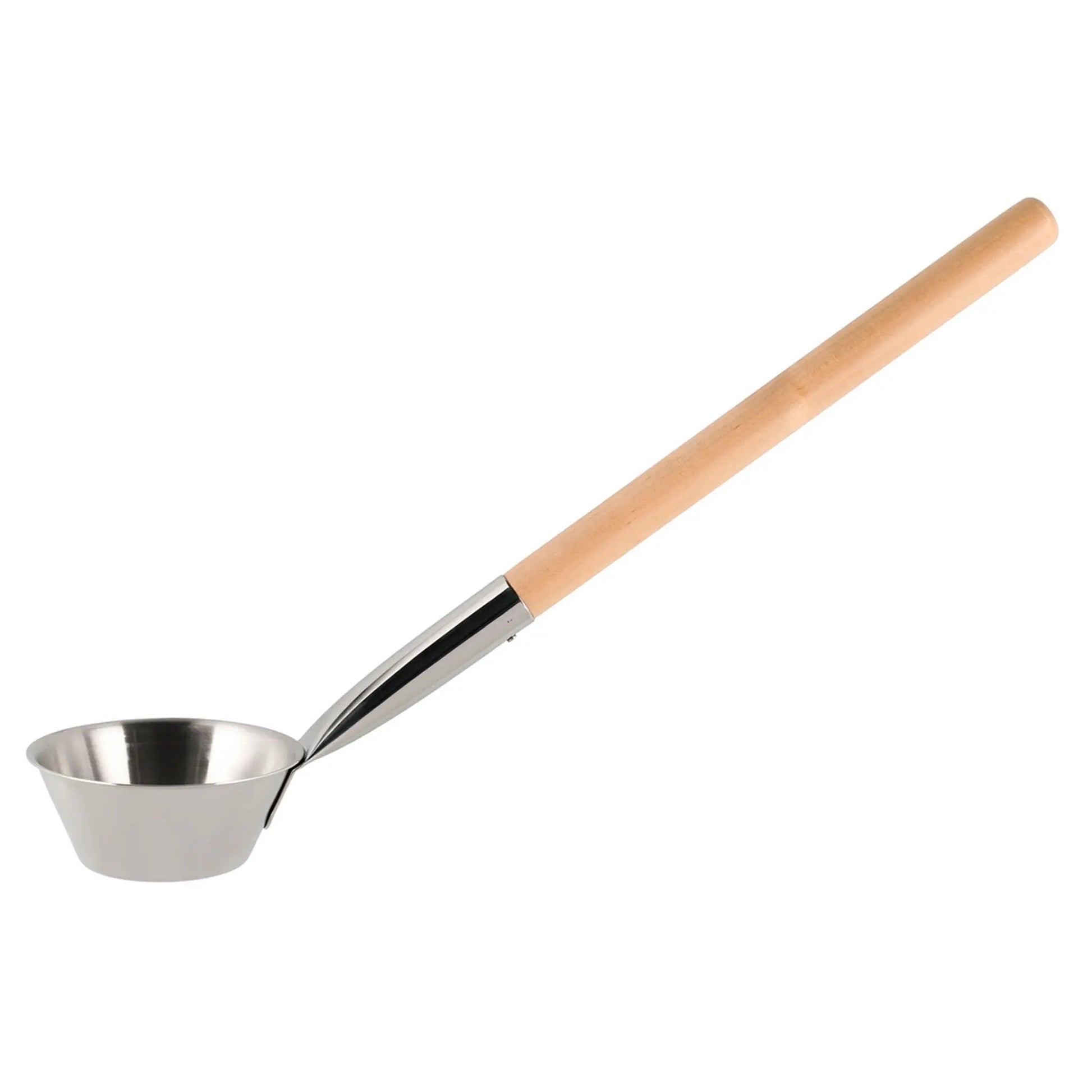 Rento x Harri Koskinen Glossy Steel Sauna Ladle Sauna Ladle | Finnmark Sauna