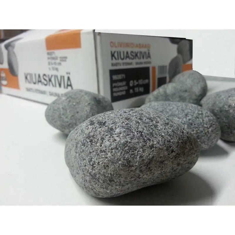 Rounded Olivine Diabase Sauna Stones 5-10cm Sauna Stones | Finnmark Sauna