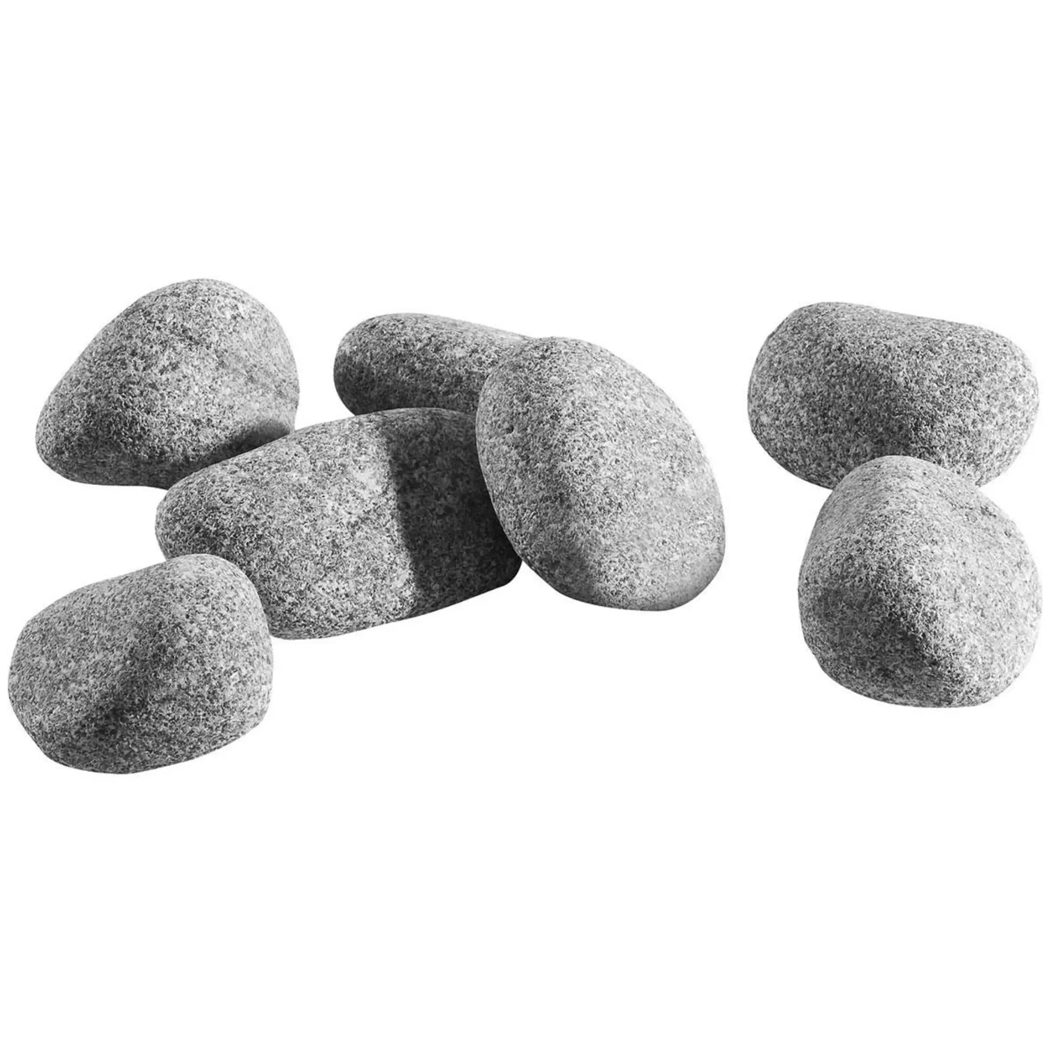 Fake Diabase Rocks Rounded Olivine Diabase Sauna Stones 5-10cm 15kg | Finnmark