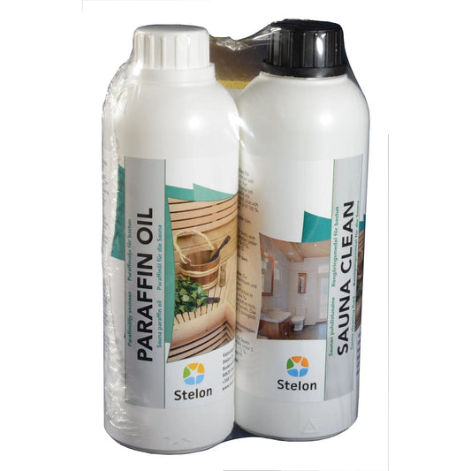 Sauna Care Set - Specialist Sauna Wood Cleaner & Treatment Sauna Cleaning & Wood Treatment | Finnmark Sauna