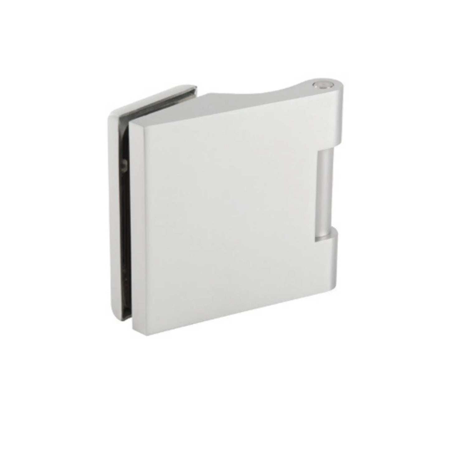 Sauna Glass Door Aluminium Hinge (3-part with Sleeve) glass hinge | Finnmark Sauna