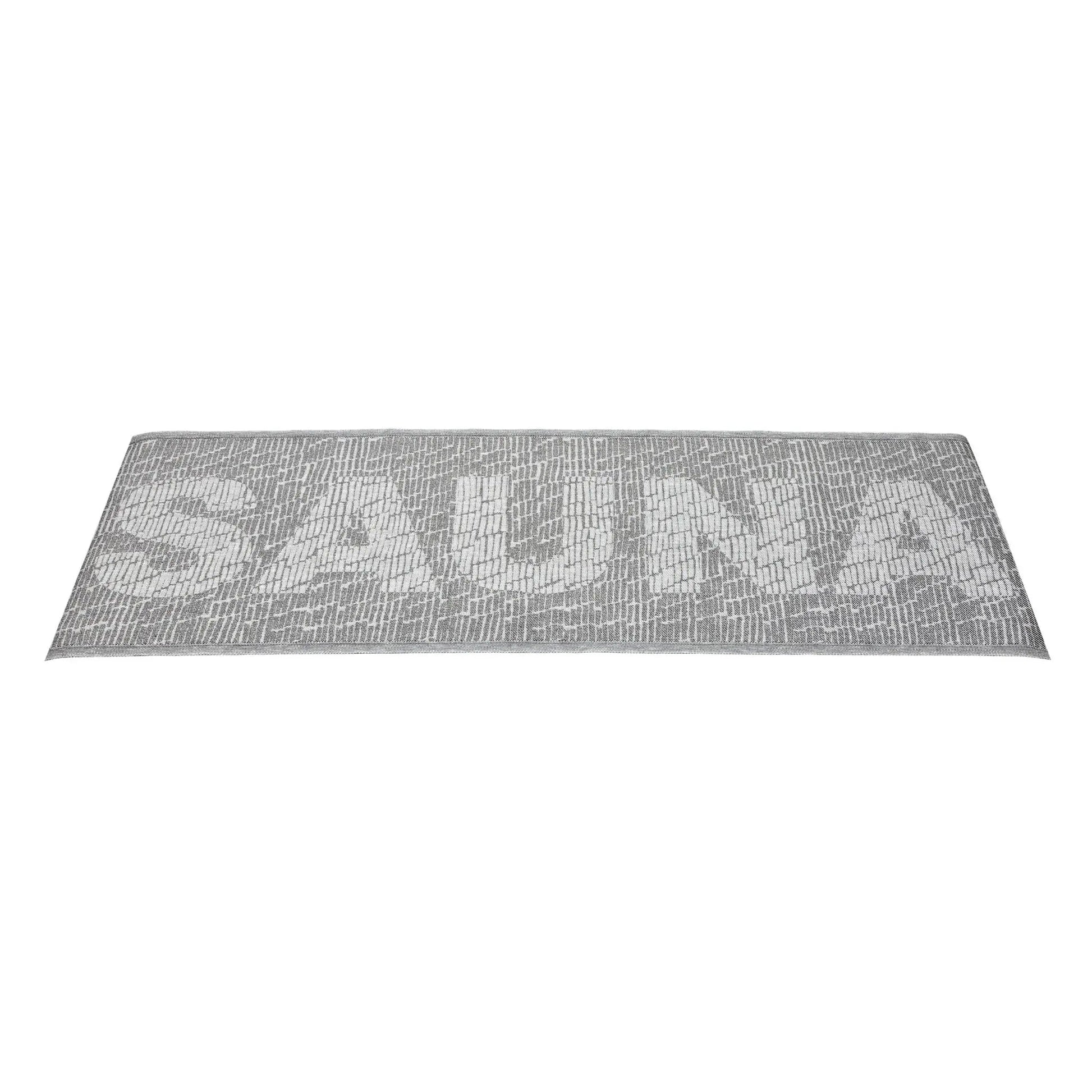 Saunatikut Seat Cover by Jokipiin white/black Sauna Seat Cover | Finnmark Sauna