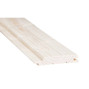 Spruce Sauna Wood Cladding STP 90mm (Pack of 6) Sauna Timber | Finnmark Sauna