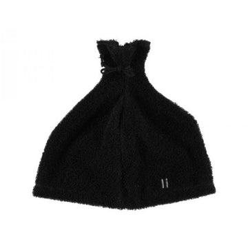 Terry Linen Sauna Hat Black