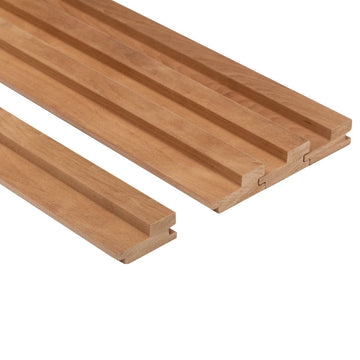 Thermo Alder Sauna Wood Cladding Step 64mm (Pack of 4)