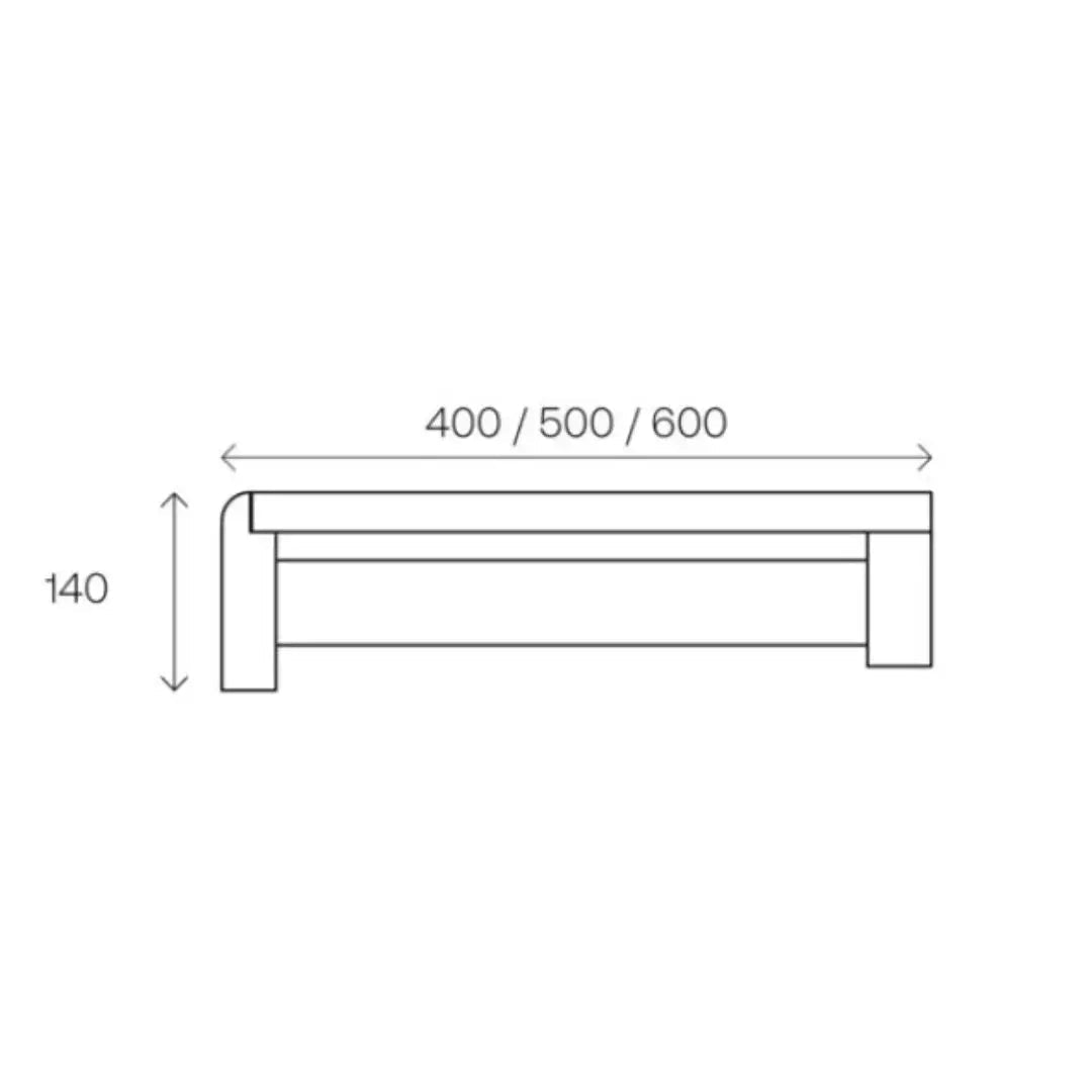 Thermo Aspen Bench Module 140mm by Thermory Sauna Timber | Finnmark Sauna