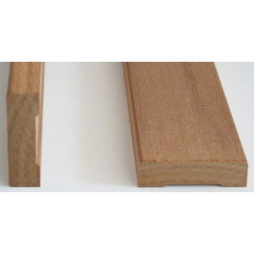 Thermo Aspen Flat Cover Molding Architrave 12x42 (Pack of 10) Sauna Timber | Finnmark Sauna