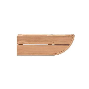 Thermo Aspen Sauna Bench Edge Module 140mm (Right) by Thermory