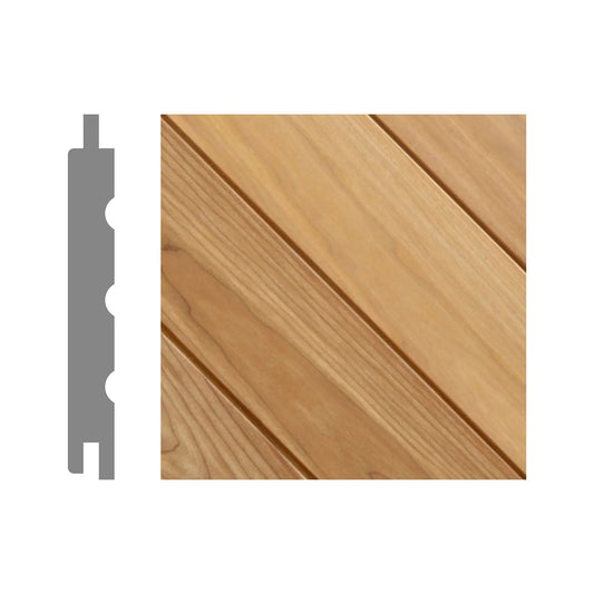 Thermo Aspen Sauna Wood Cladding Kallio 140mm (Pack of 6) Sauna Timber | Finnmark Sauna