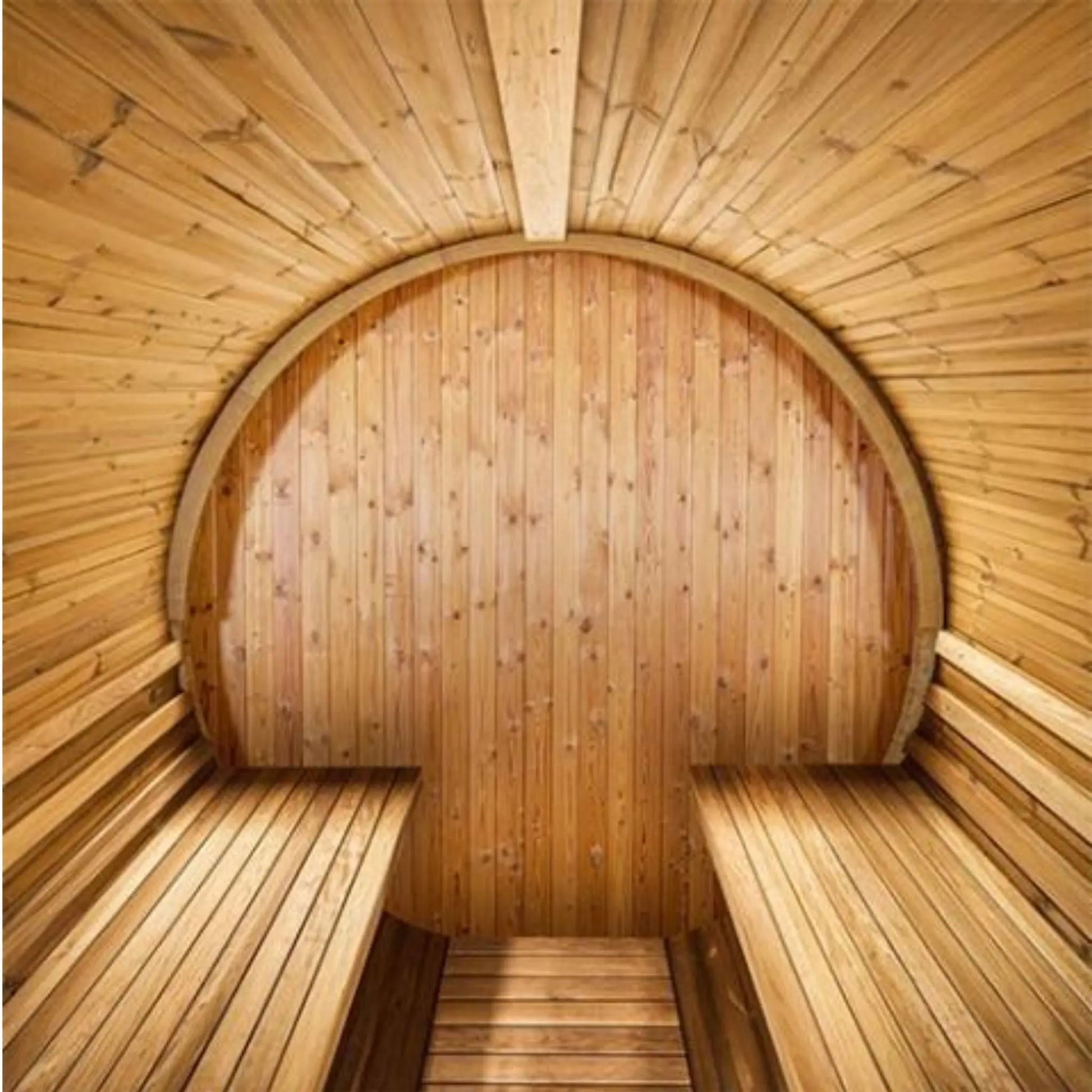 Thermo Wood Barrel Sauna - Micro (L: 150 & ø: 190 cm) Barrel Sauna | Finnmark Sauna