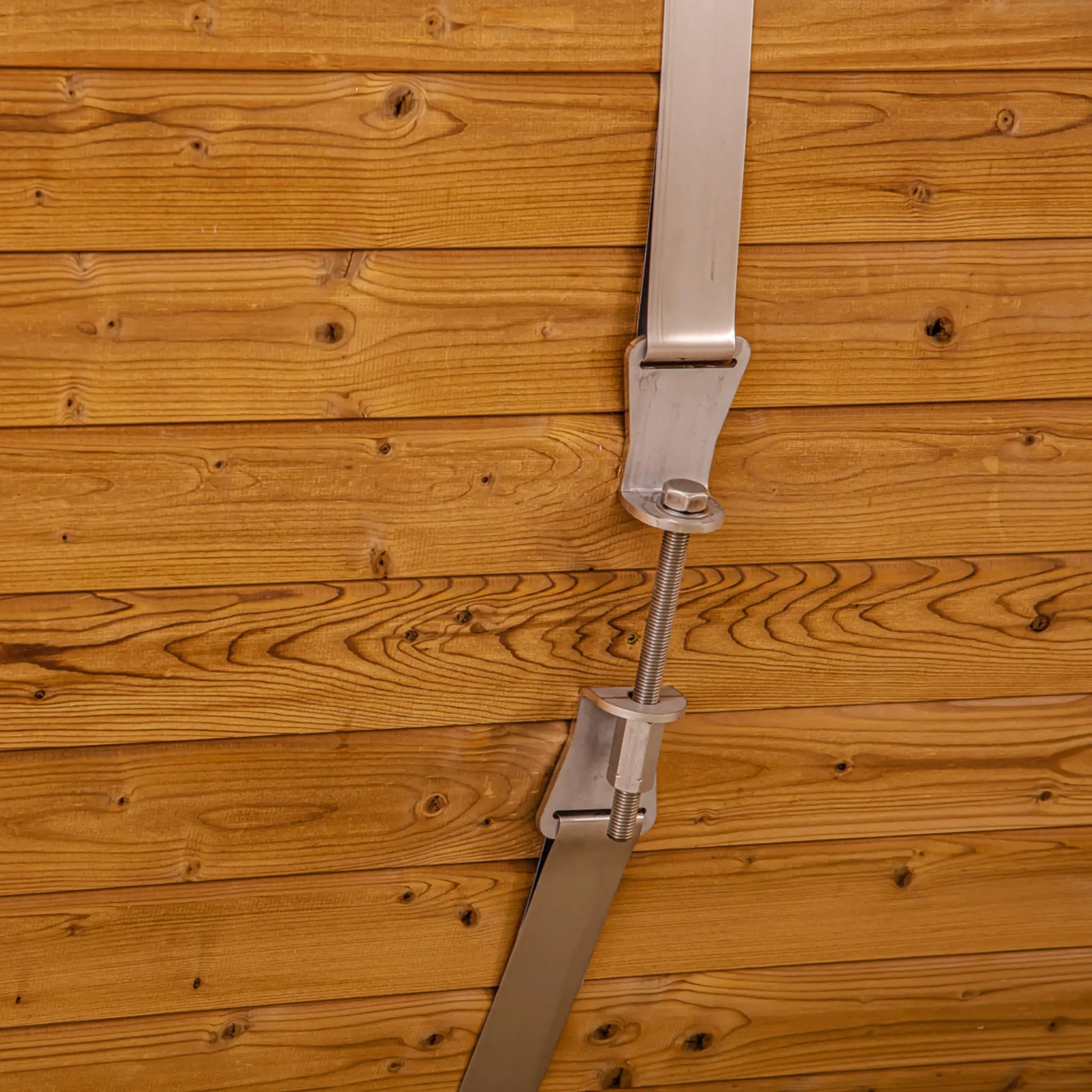 Thermo Wood Barrel Sauna - Regular with Relaxation Terrace (L: 223 & ø: 225 cm) Barrel Sauna | Finnmark Sauna