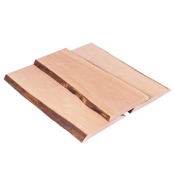 Unedged Alder Plank Board 250mm Panel (Pack of 1) Sauna Timber | Finnmark Sauna