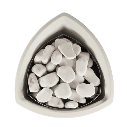 White Sauna Heater Decorative Cover Stones Sauna Stones | Finnmark Sauna