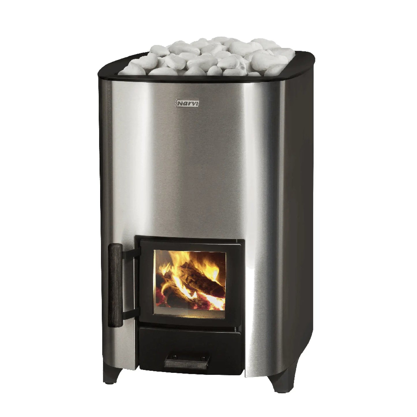 White Sauna Heater Decorative Cover Stones Sauna Stones | Finnmark Sauna