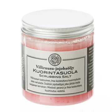 Wild Rose Body Scrub with Jojoba Oil by Osmia (300g)