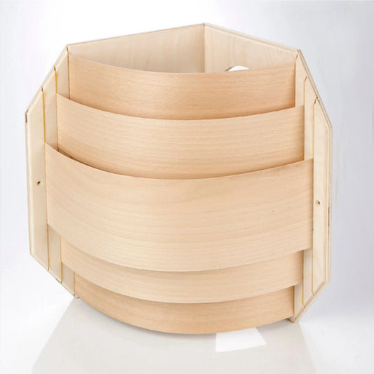 Wooden Corner Light Shade Screen light | Finnmark Sauna