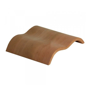 Wooden Sauna Headrest Wave - Cedar
